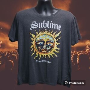 Sublime Women Grey T-shirt XXL